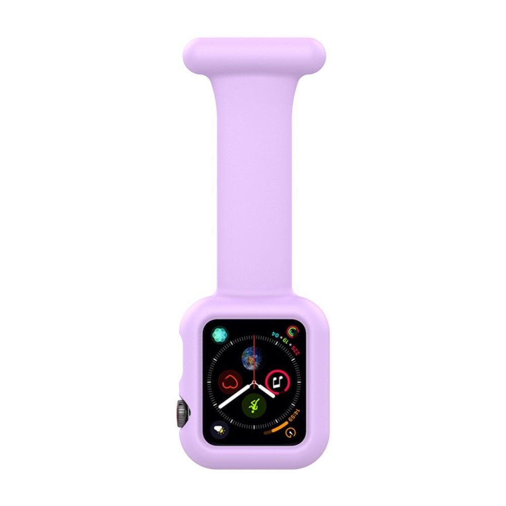 Apple Watch 45mm Series 7 cover sygeplejerskeur lila