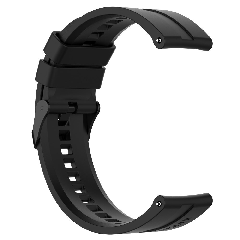 Rem af silikone til Huawei Watch GT 3 46mm/GT Runner sort