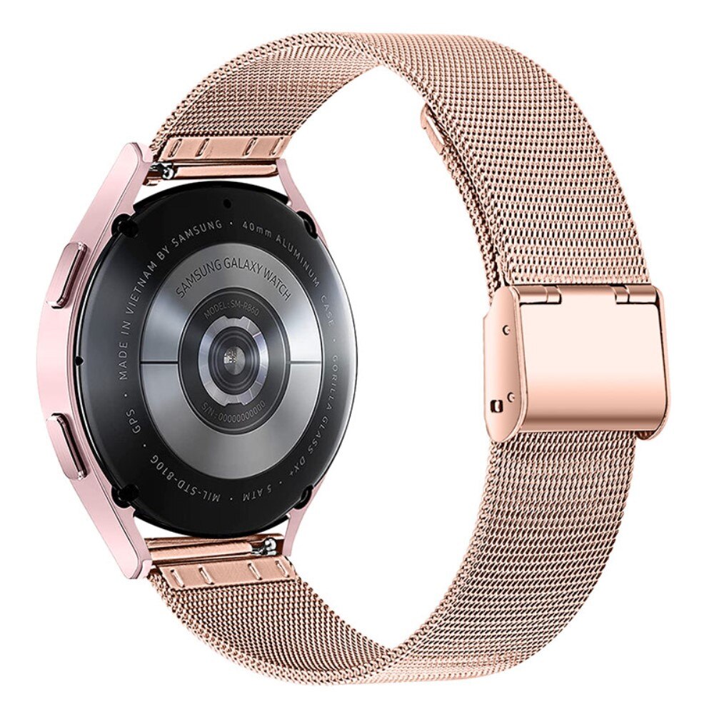 Mesh Bracelet Samsung Galaxy Watch 6 Classic 47mm rose guld