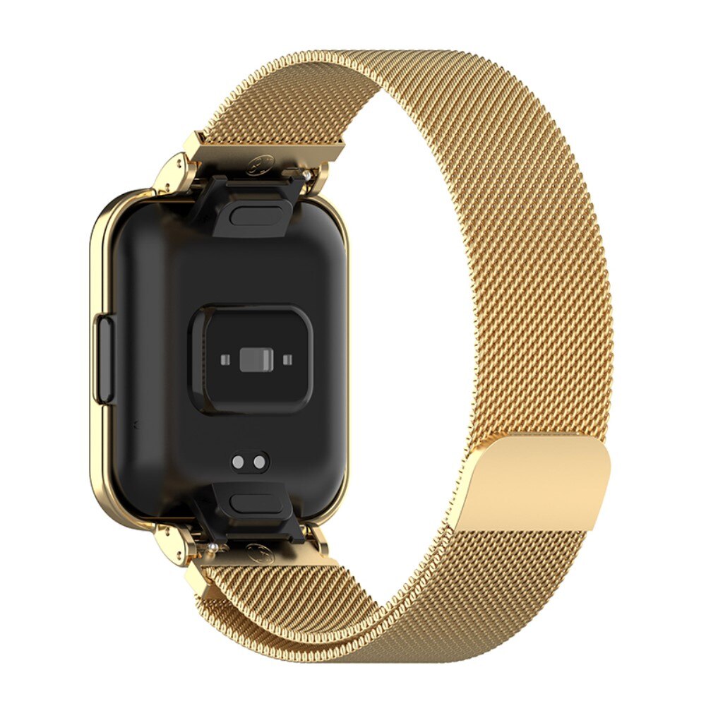 Cover+Armbånd Milanese Xiaomi Redmi Watch 2 Lite guld