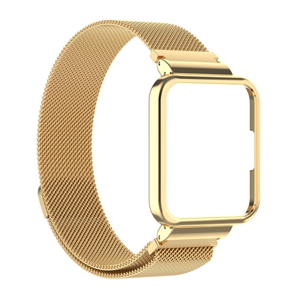 Cover+Armbånd Milanese Xiaomi Redmi Watch 2 Lite guld