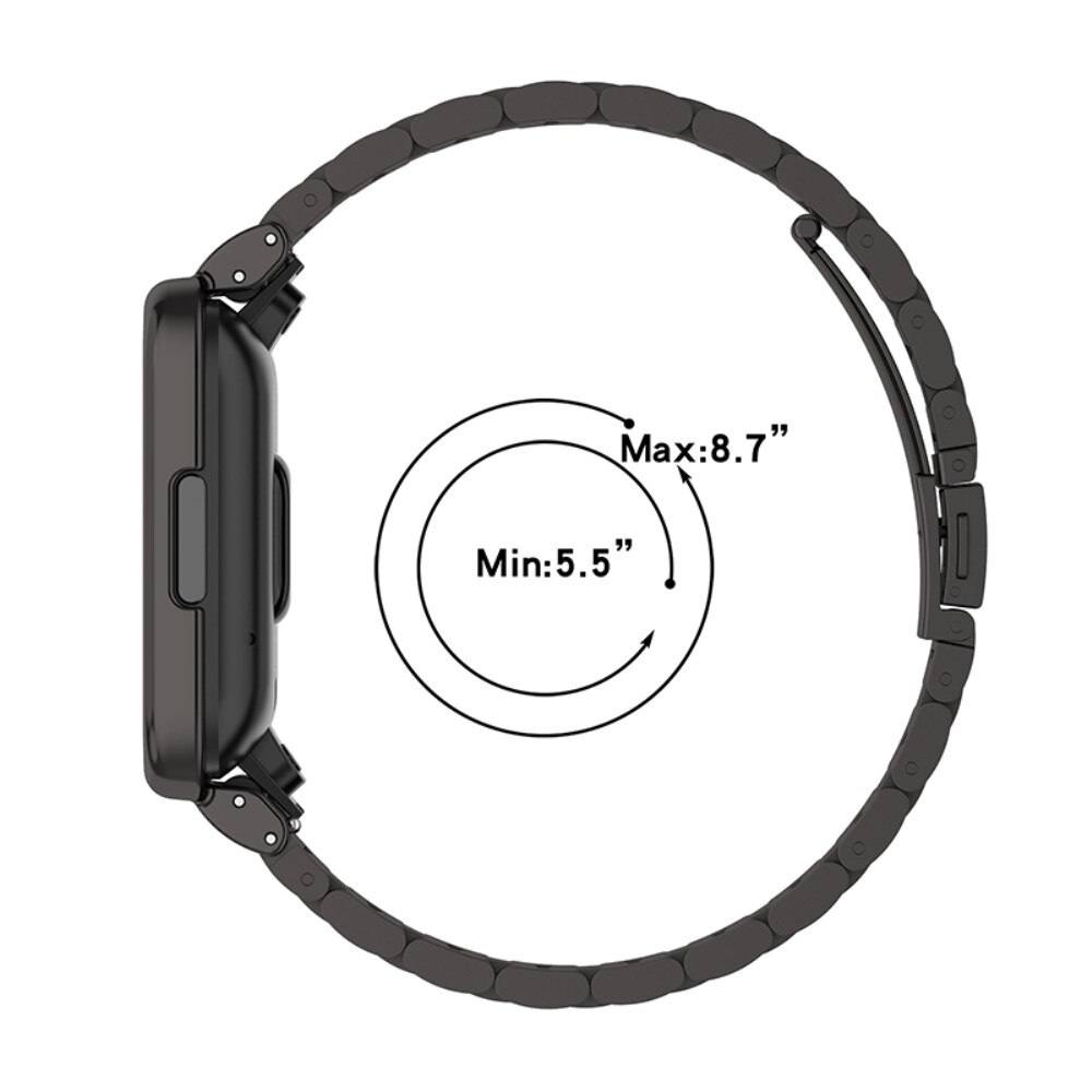 Metalarmbånd Xiaomi Redmi Watch 2 Lite sort