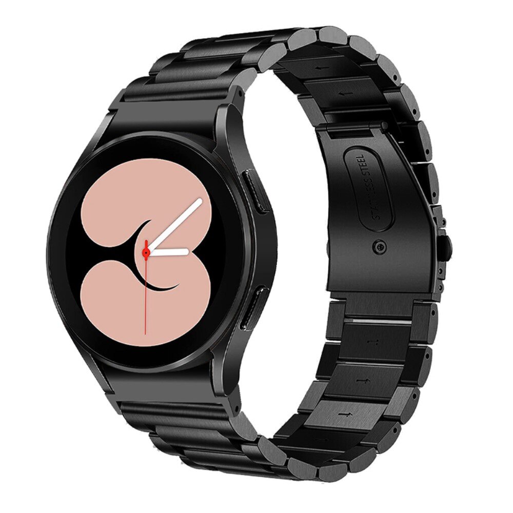 Full Fit Metalarmbånd Samsung Galaxy Watch 6 44mm sort