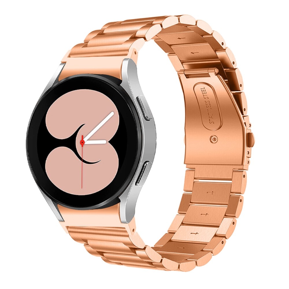 Full Fit Metalarmbånd Samsung Galaxy Watch 6 Classic 47mm rose guld