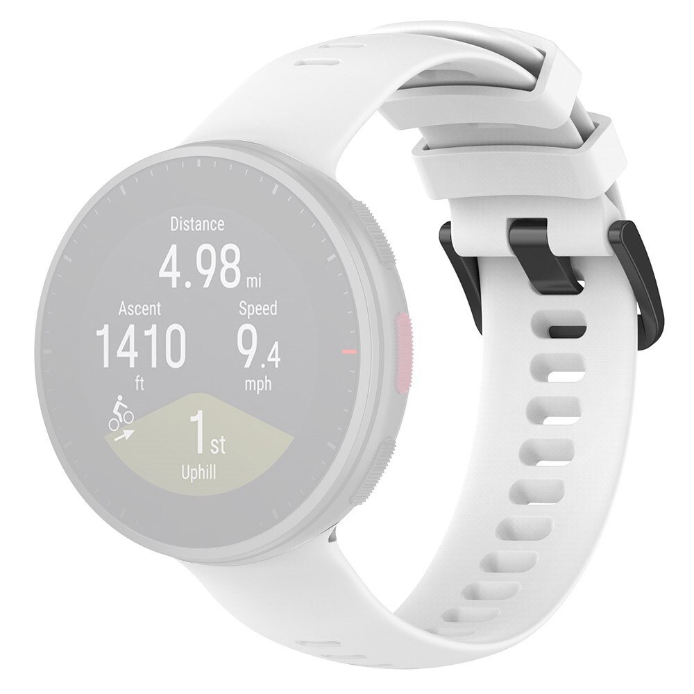 Rem af silikone til Polar Vantage V2 Hvid