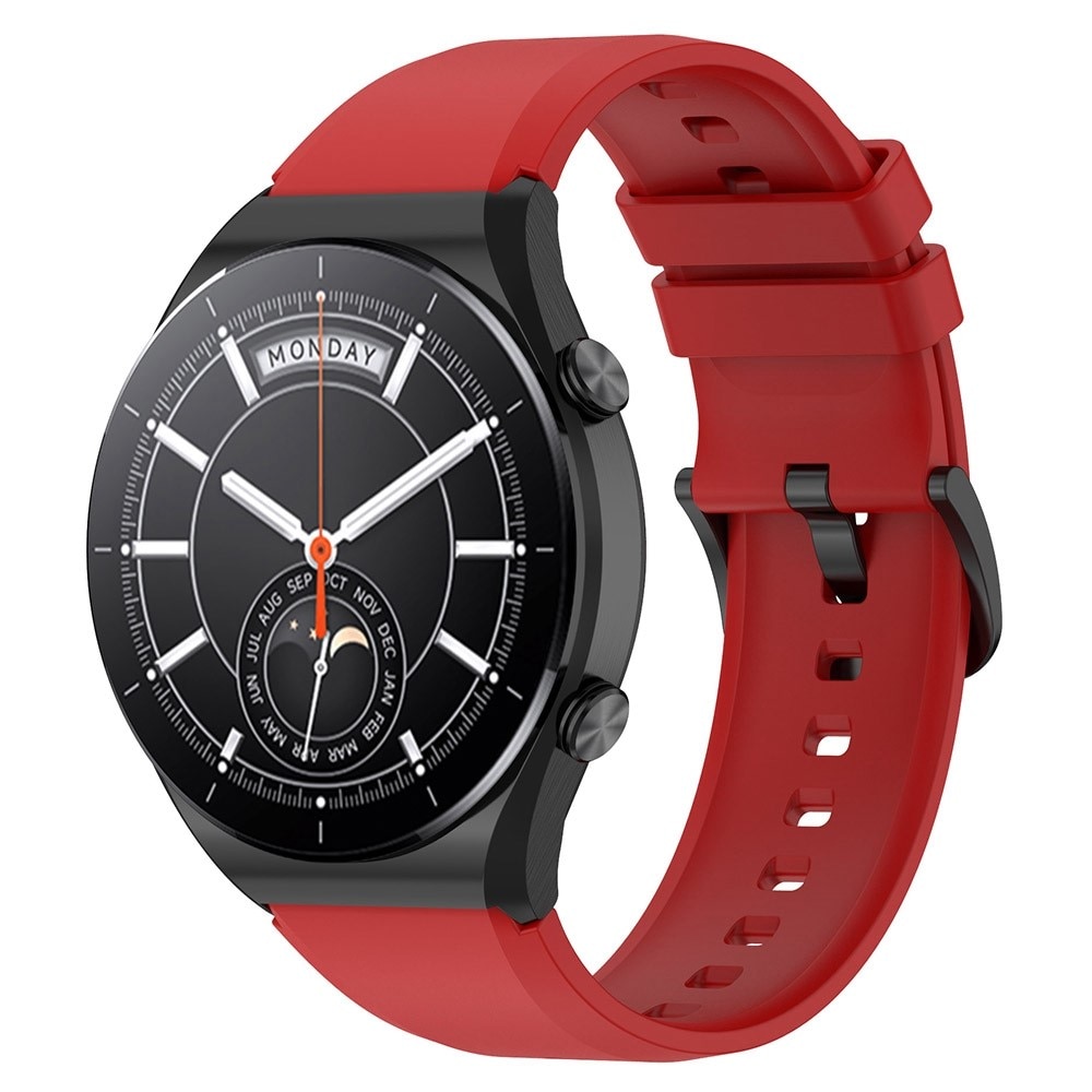 Silikonearmbånd Xiaomi Watch S1 rød