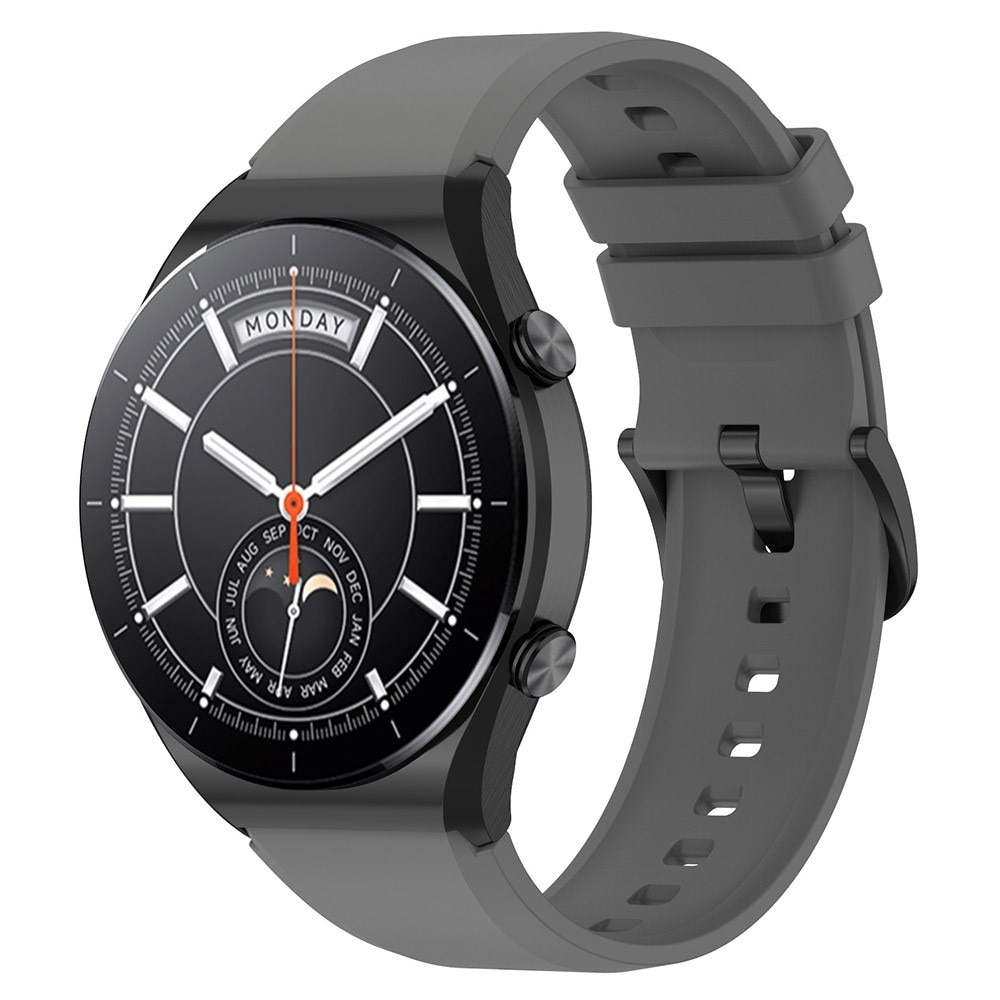 Rem af silikone til Xiaomi Watch S1 grå