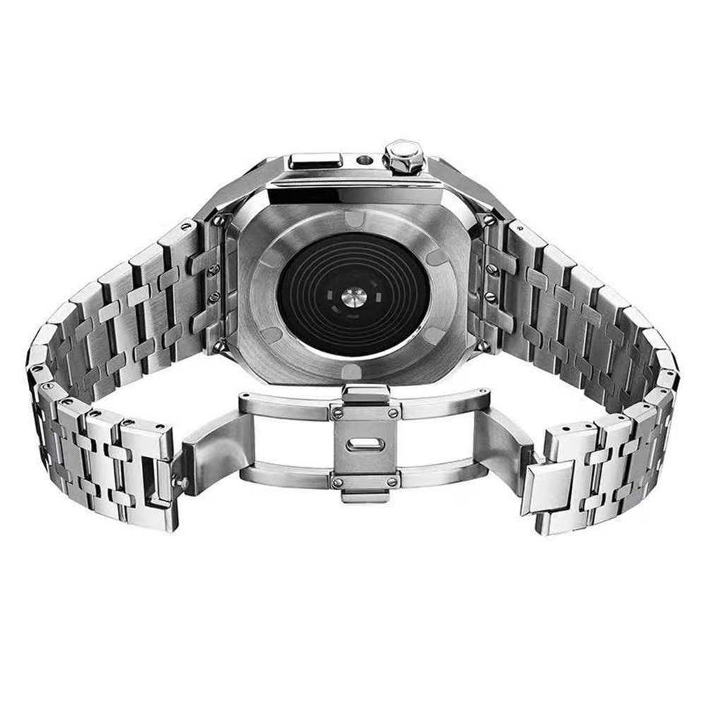 Apple Watch SE 44mm Full Metal Armbånd sølv
