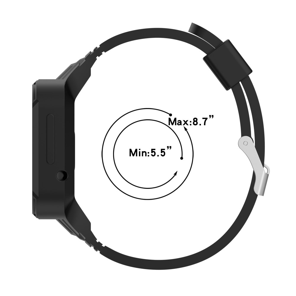 Xiaomi Redmi Watch 2 Lite Adventure Cover+Armbånd sort