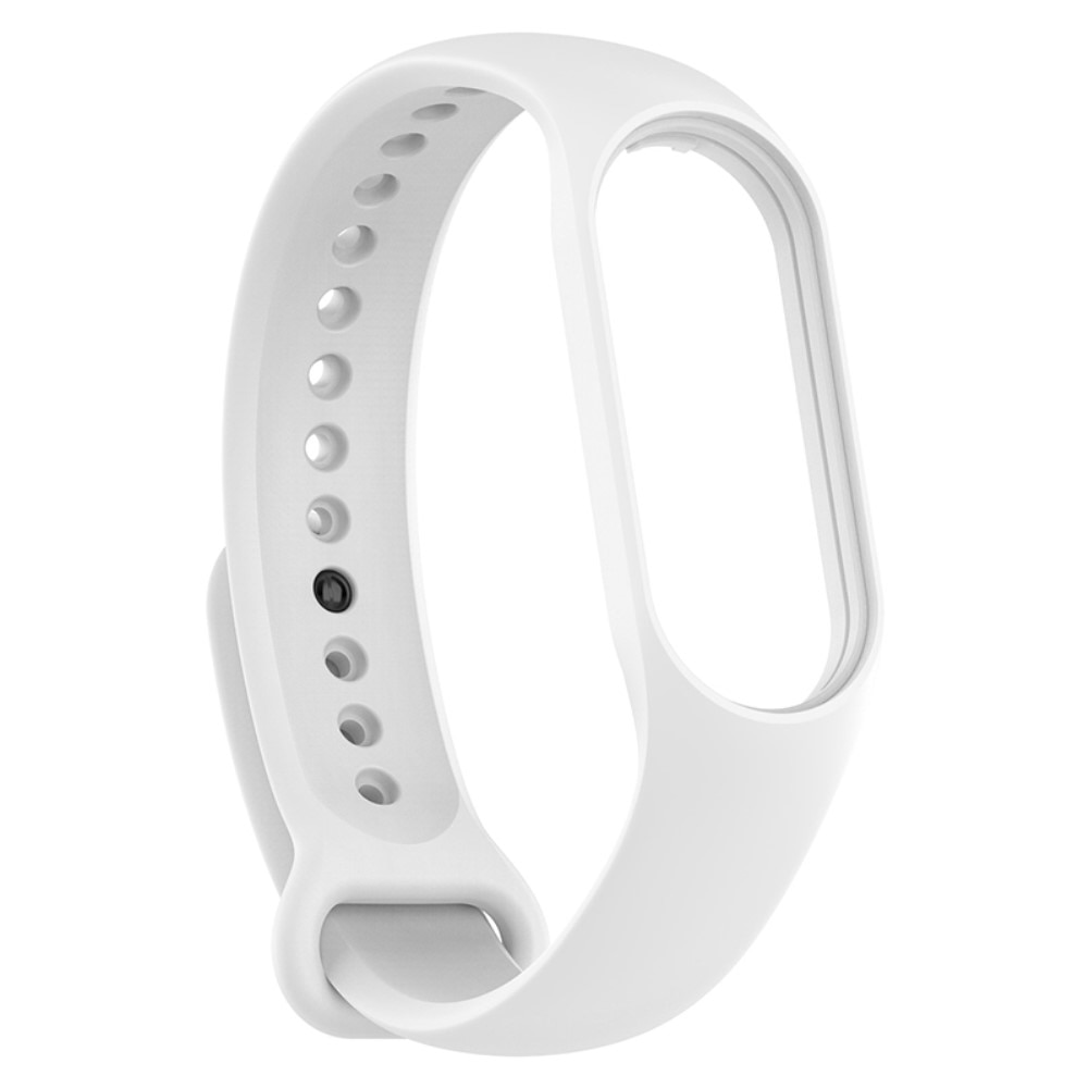 Rem af silikone til Xiaomi Mi Band 7 Hvid
