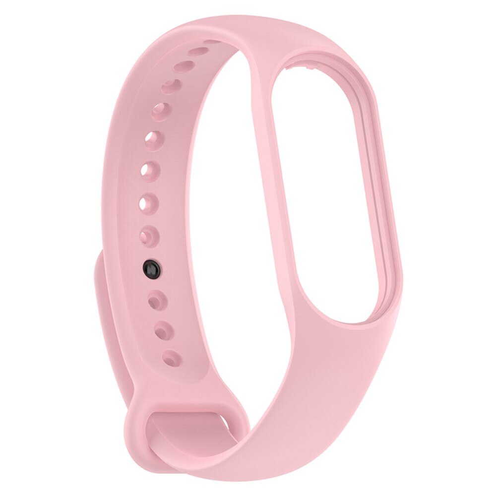 Rem af silikone til Xiaomi Mi Band 7 lyserød