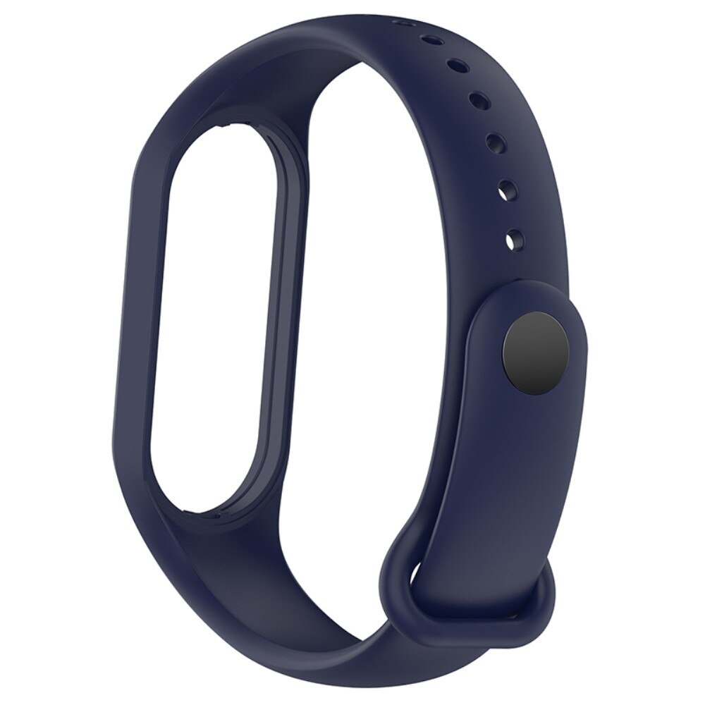 Rem af silikone til Xiaomi Mi Band 7 mørkeblå