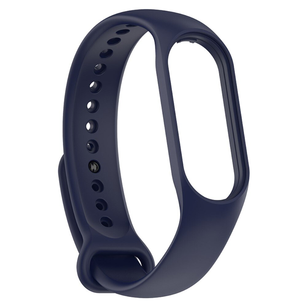 Rem af silikone til Xiaomi Mi Band 7 mørkeblå