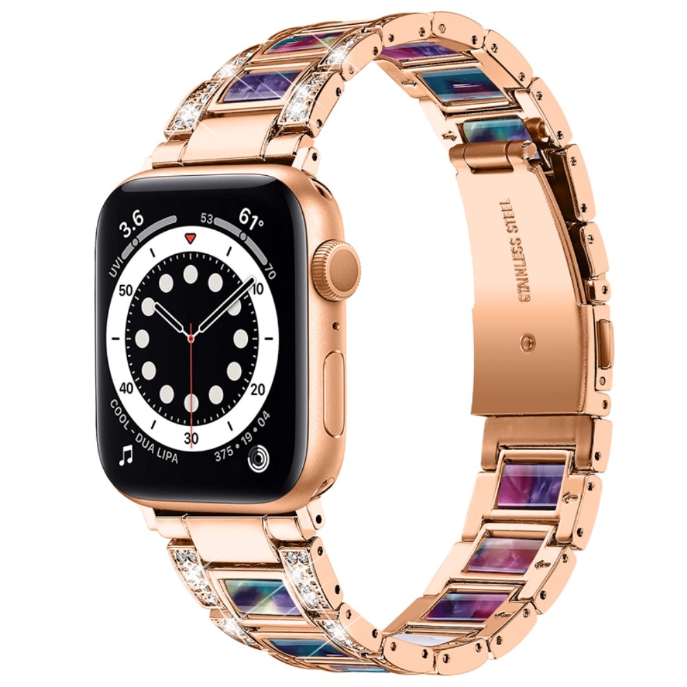 Diamond Bracelet Apple Watch 38/40/41 mm Rosegold Space