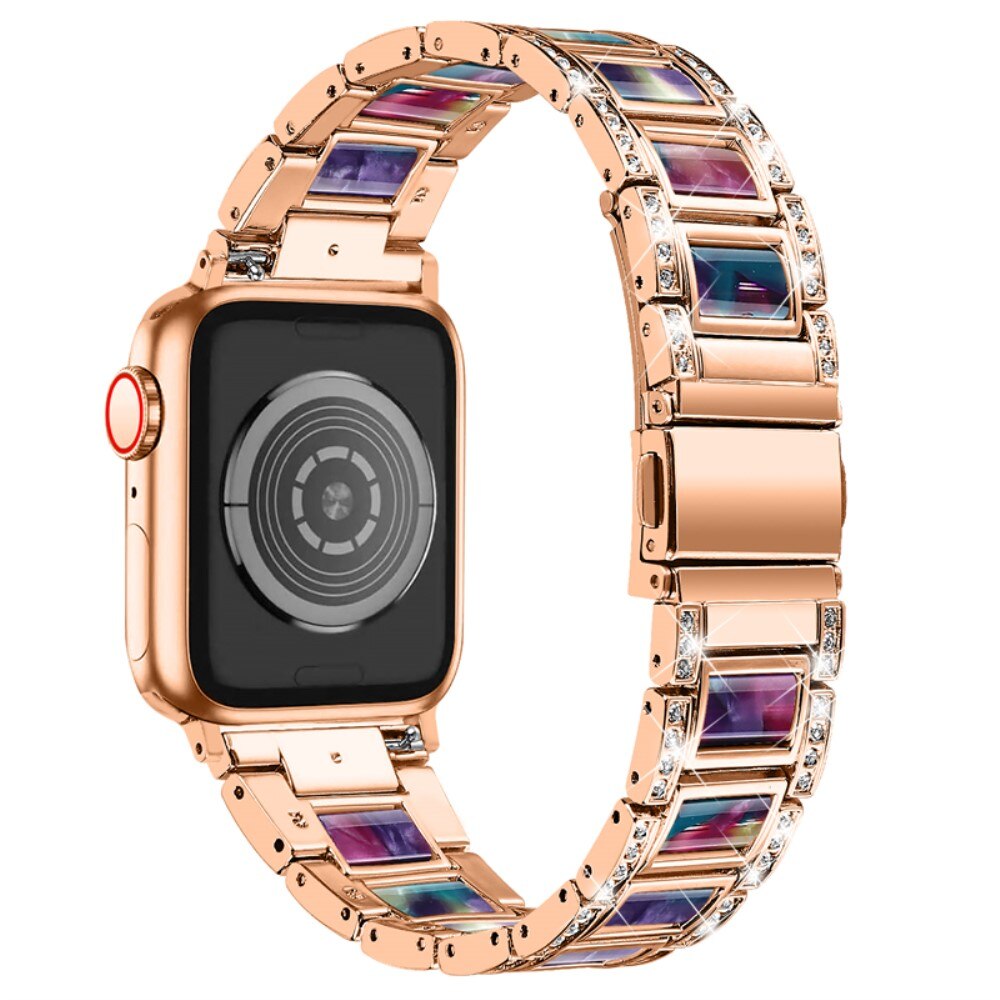 Diamond Bracelet Apple Watch 41mm Series 8 Rosegold Space