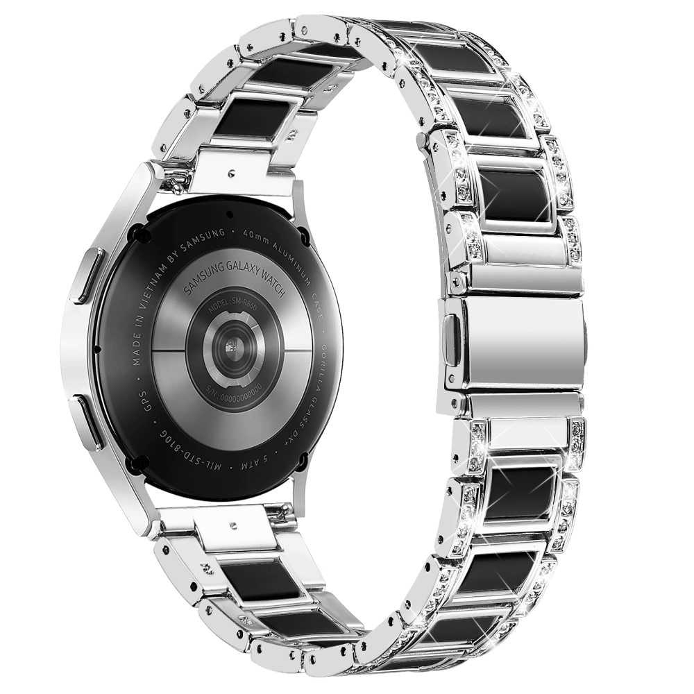 Diamond Bracelet Hama Fit Watch 4900 Silver Night