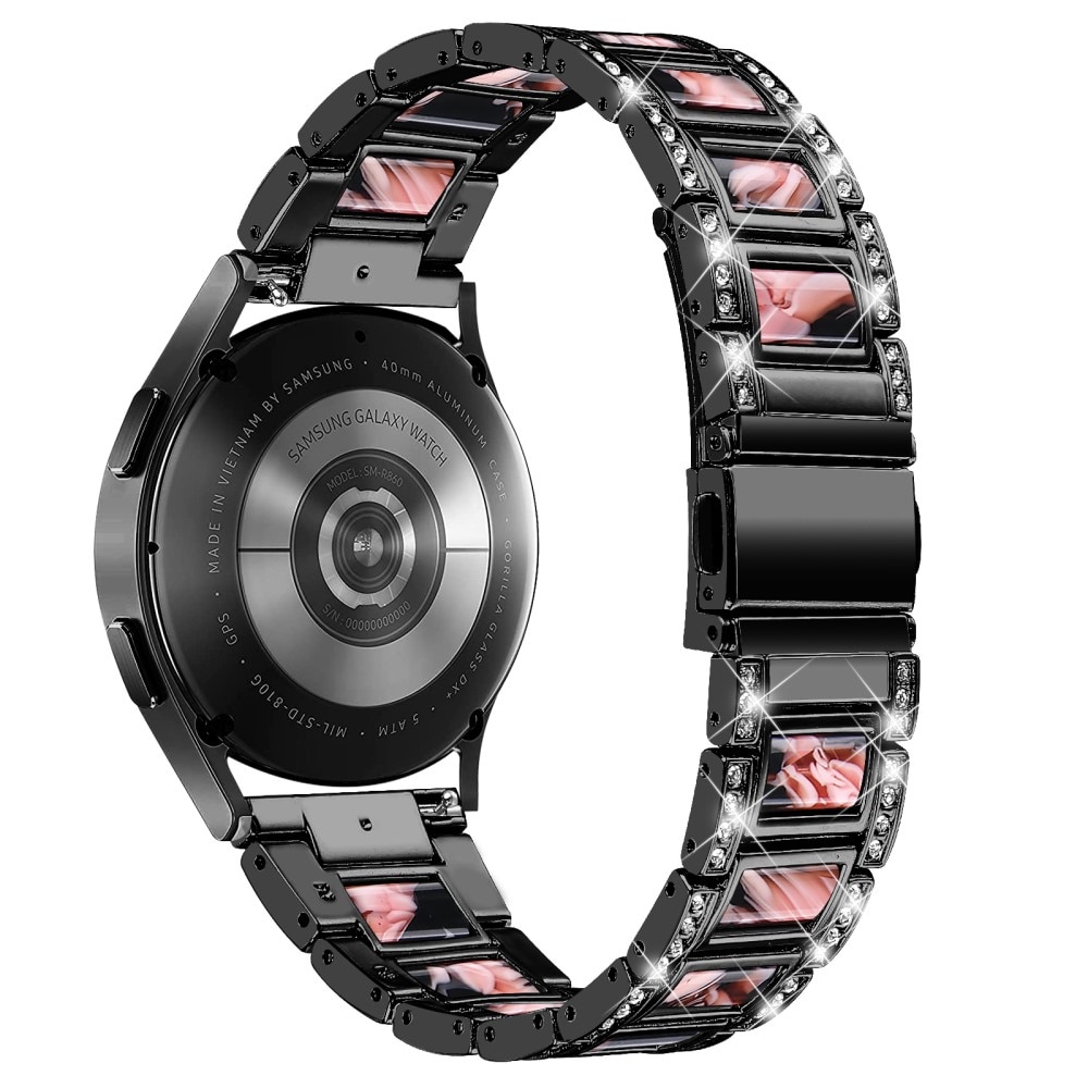 Diamond Bracelet Garmin Vivomove Style Black Blossom