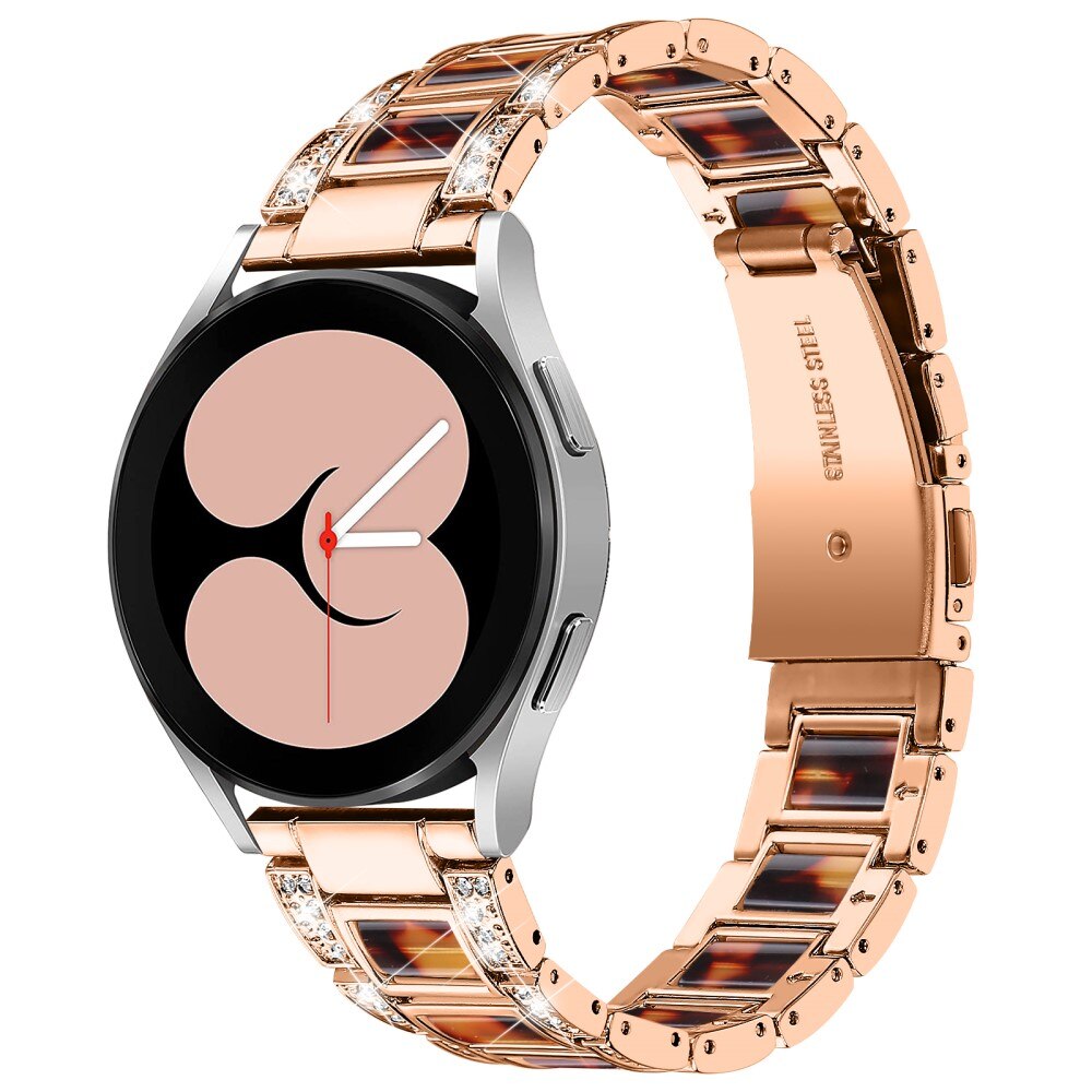 Diamond Bracelet Samsung Galaxy Watch 5 40mm Rosegold Coffee