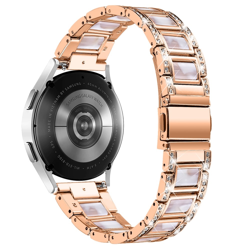 Diamond Bracelet Withings ScanWatch 2 42mm Rosegold Pearl