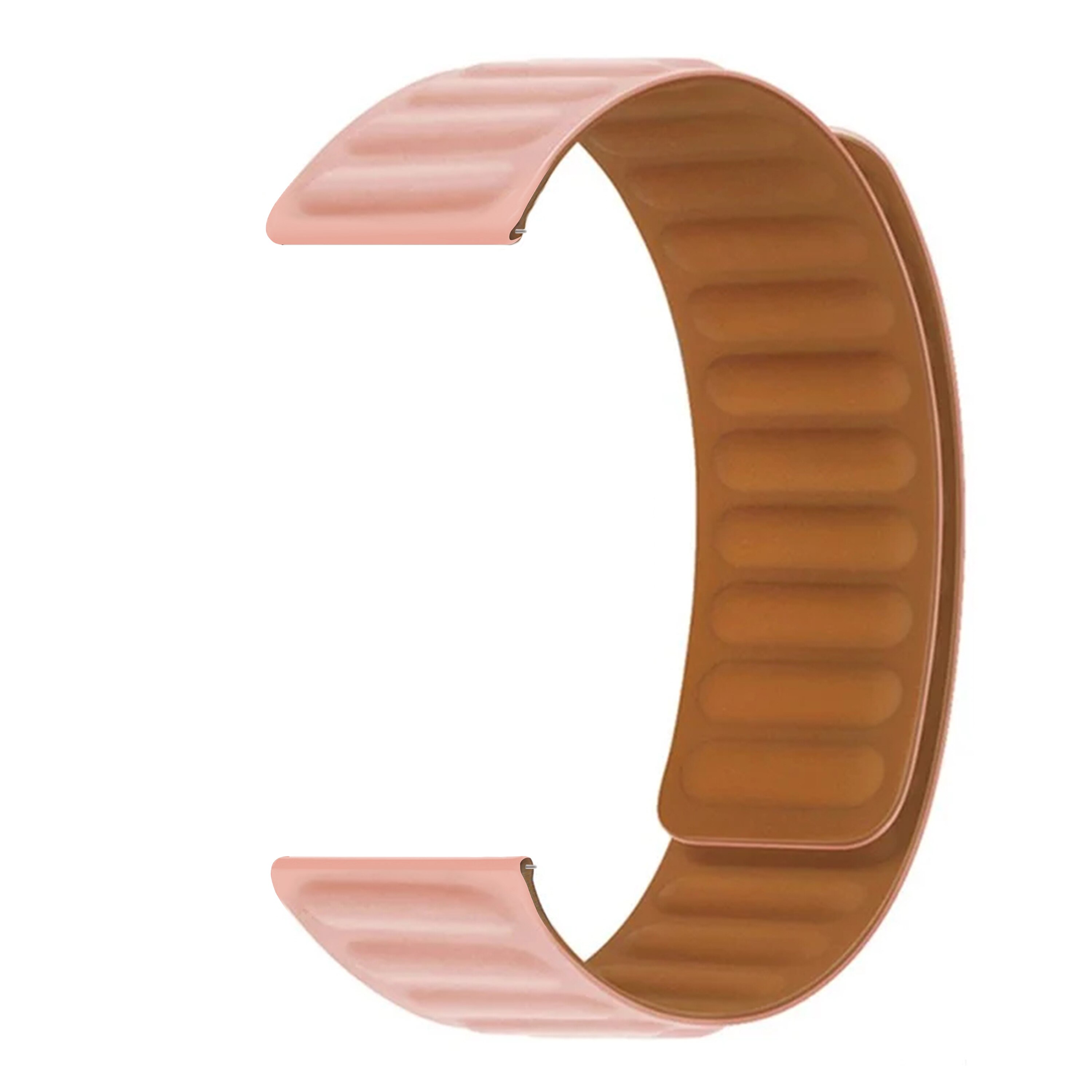 Magnetisk Silikonearmbånd Garmin Vivomove Style lyserød