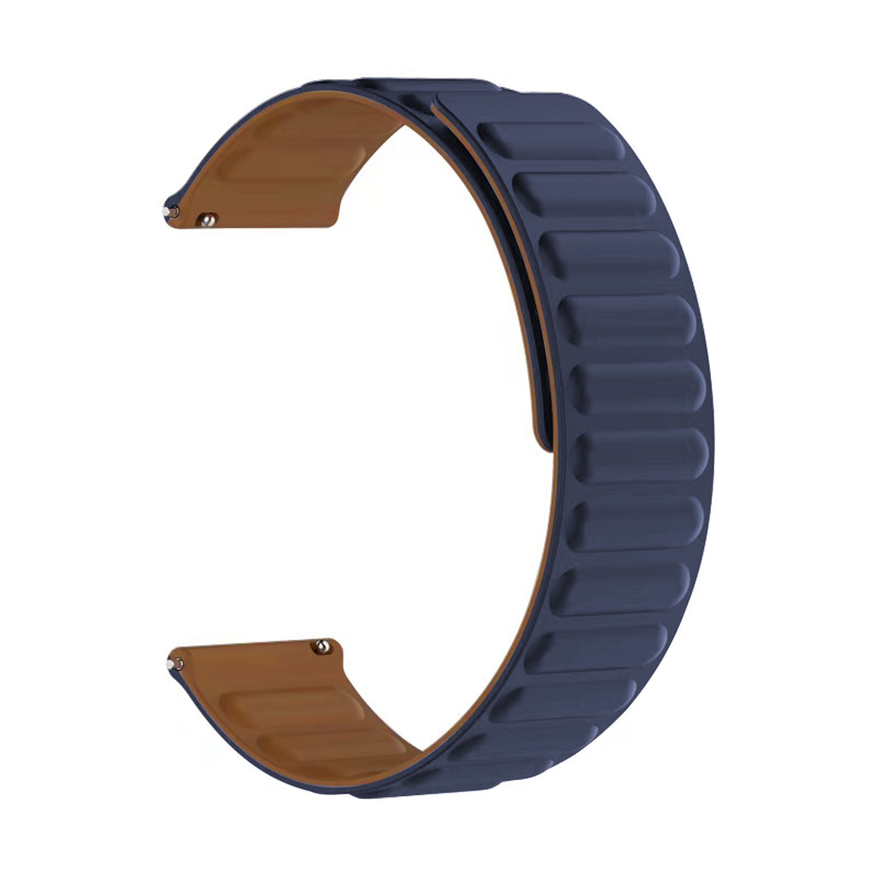 Magnetisk Silikonearmbånd Coros Pace 2 mørkeblå