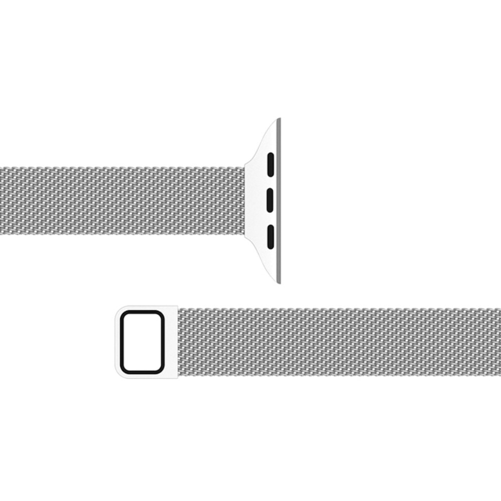 Armbånd Slim Milanese Apple Watch SE 44mm sølv