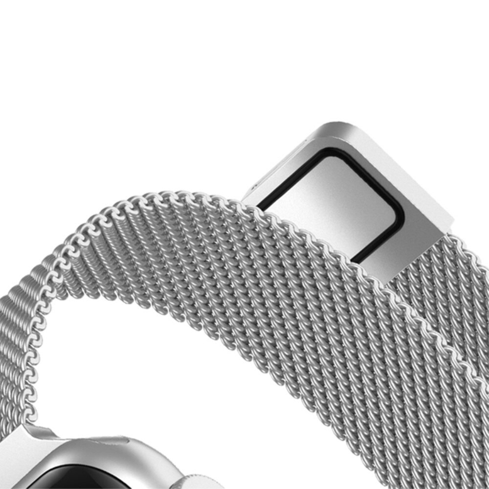 Armbånd Slim Milanese Apple Watch 44mm sølv