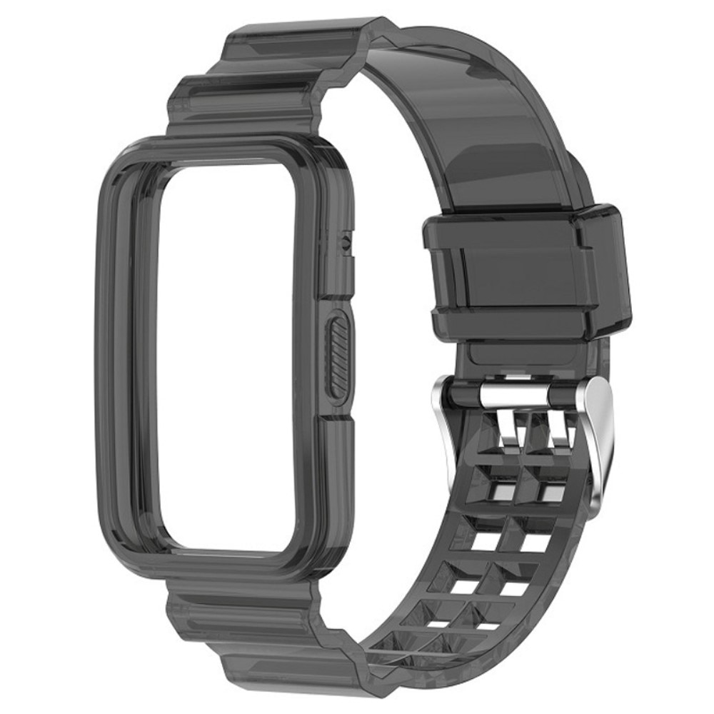 Silikonearmbånd cover Huawei Watch Fit 2 sort
