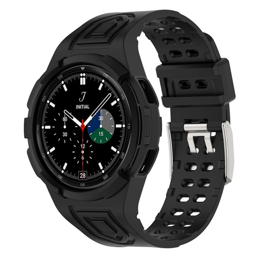 Samsung Galaxy Watch 4 Classic 46mm Adventure Cover+Armbånd sort