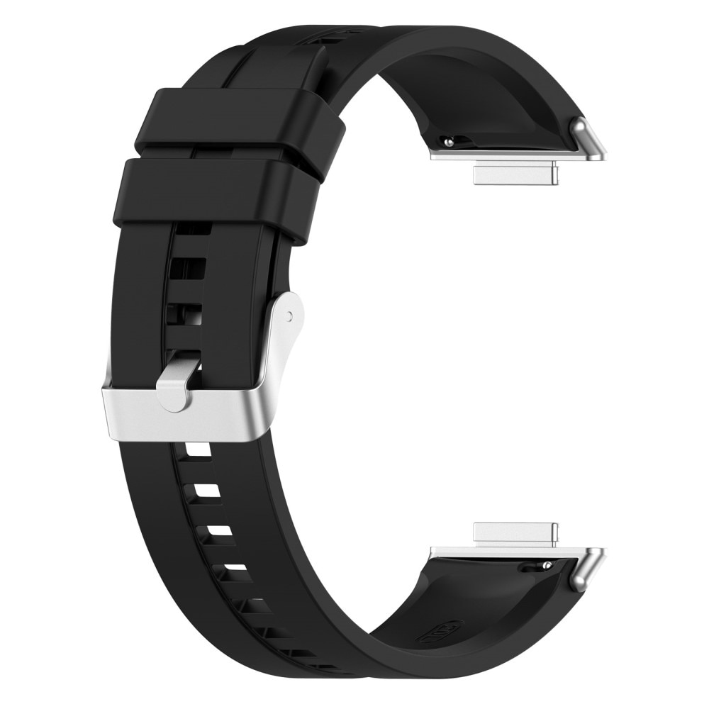 Rem af silikone til Huawei Watch Fit 2 Sort
