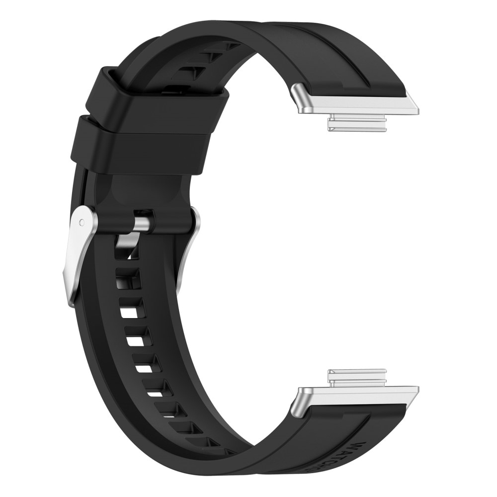 Rem af silikone til Huawei Watch Fit 2 Sort