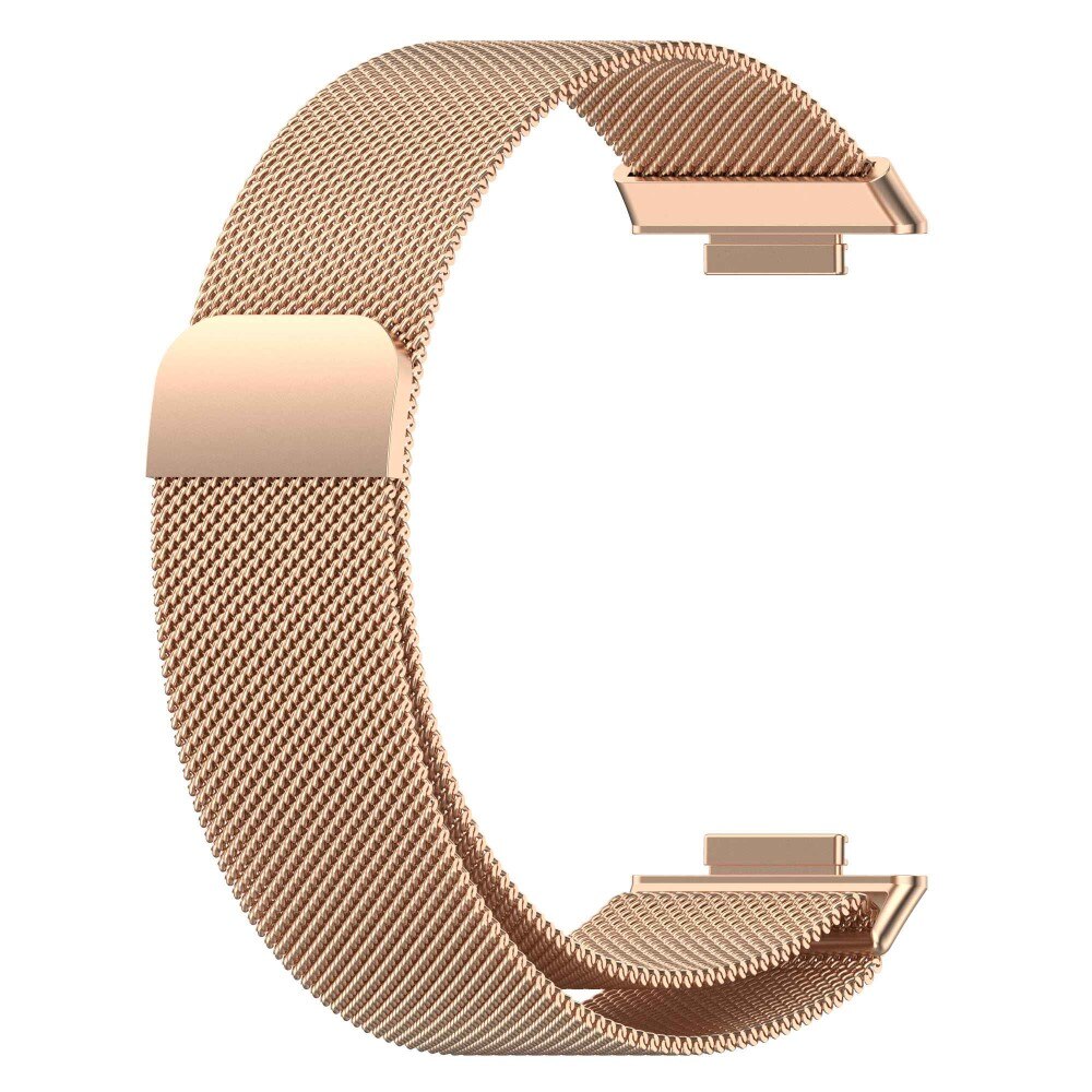 Armbånd Milanese Huawei Watch Fit 2 Rose guld