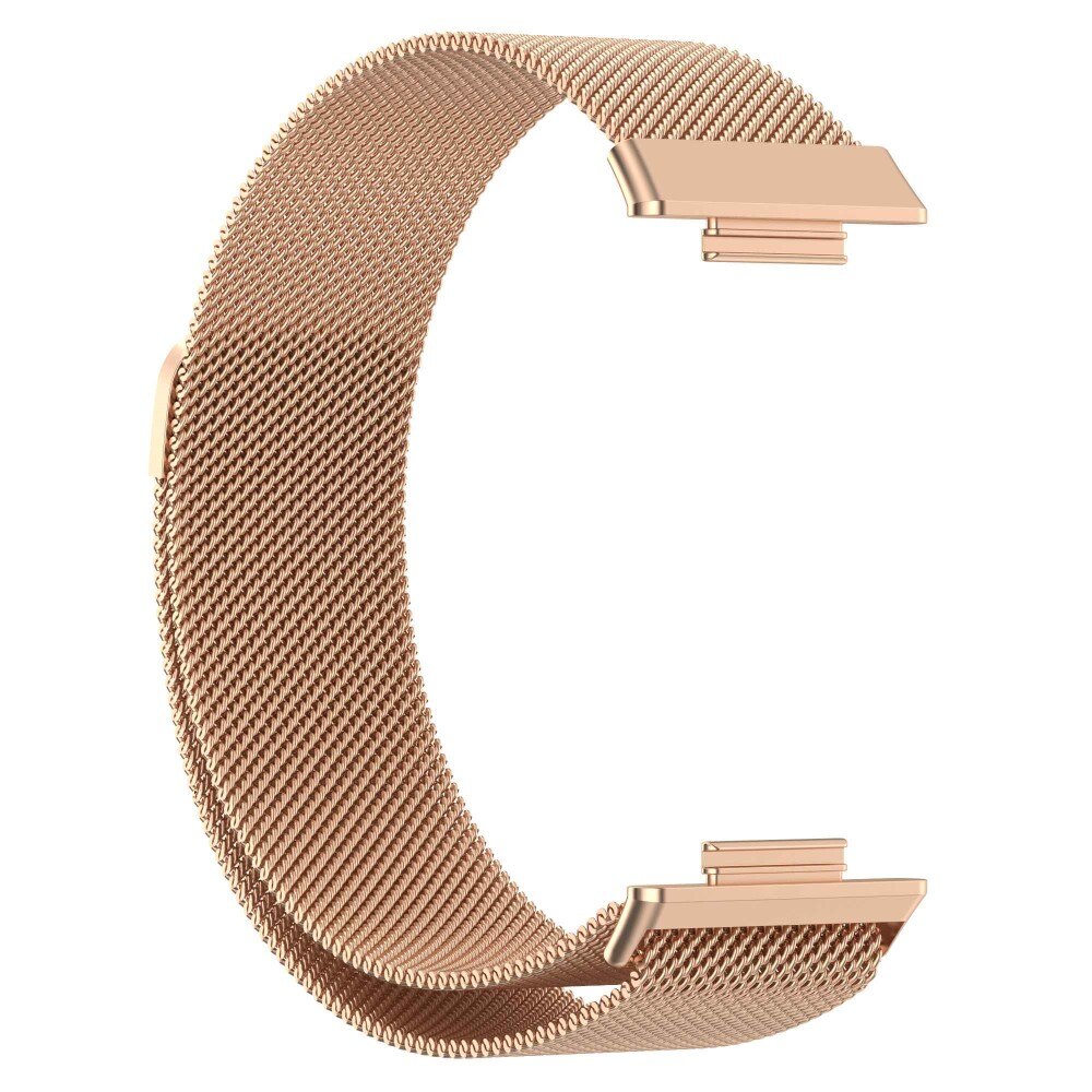 Armbånd Milanese Huawei Watch Fit 2 Rose guld