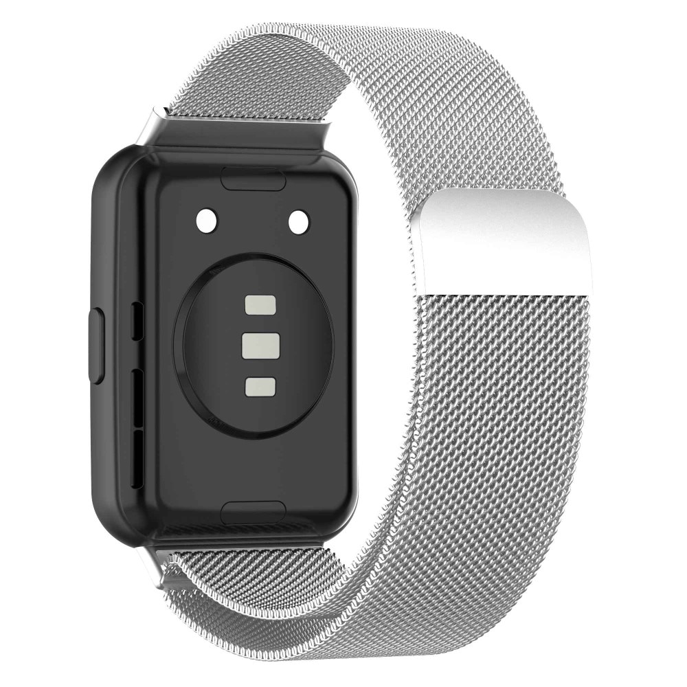 Armbånd Milanese Huawei Watch Fit 2 Sølv