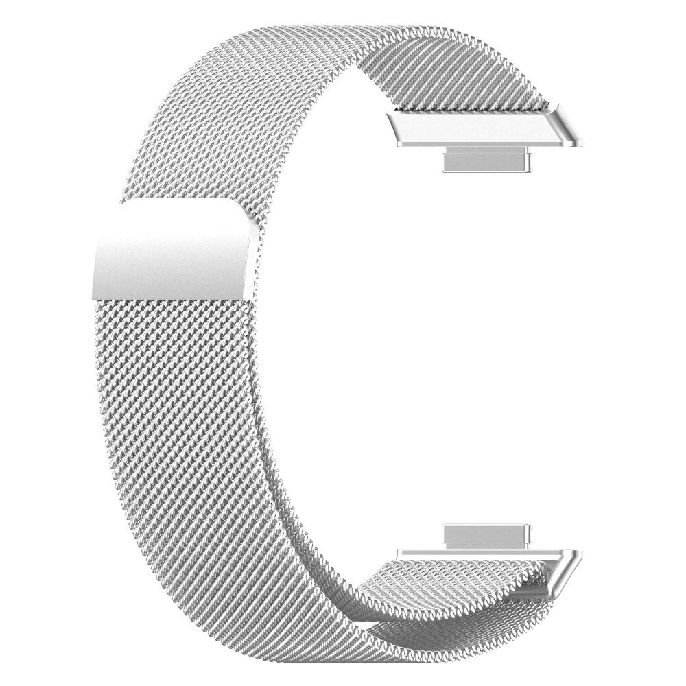 Armbånd Milanese Huawei Watch Fit 2 Sølv