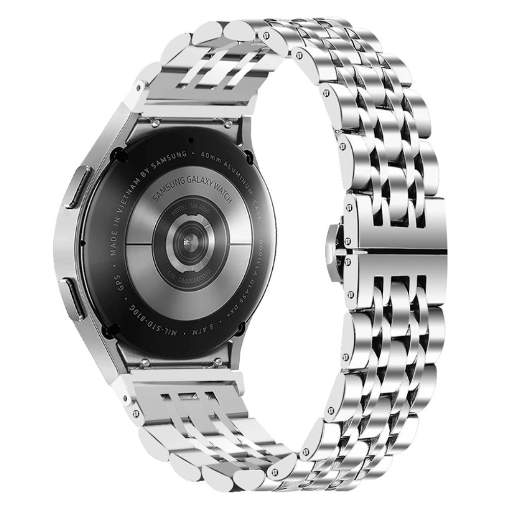 Business Metalarmbånd Samsung Galaxy Watch 5 Pro sølv