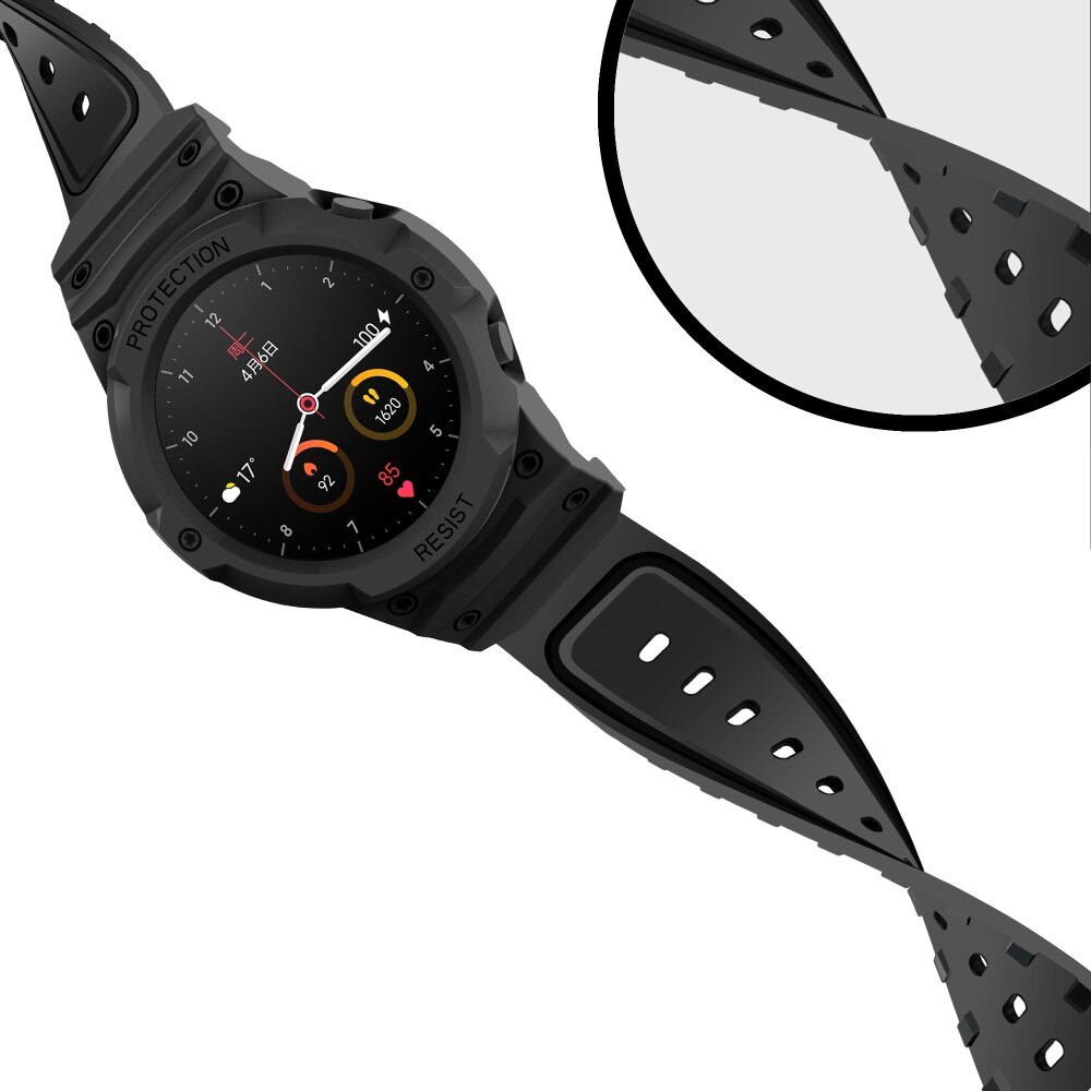 Xiaomi Mi Watch Adventure Cover+Armbånd sort