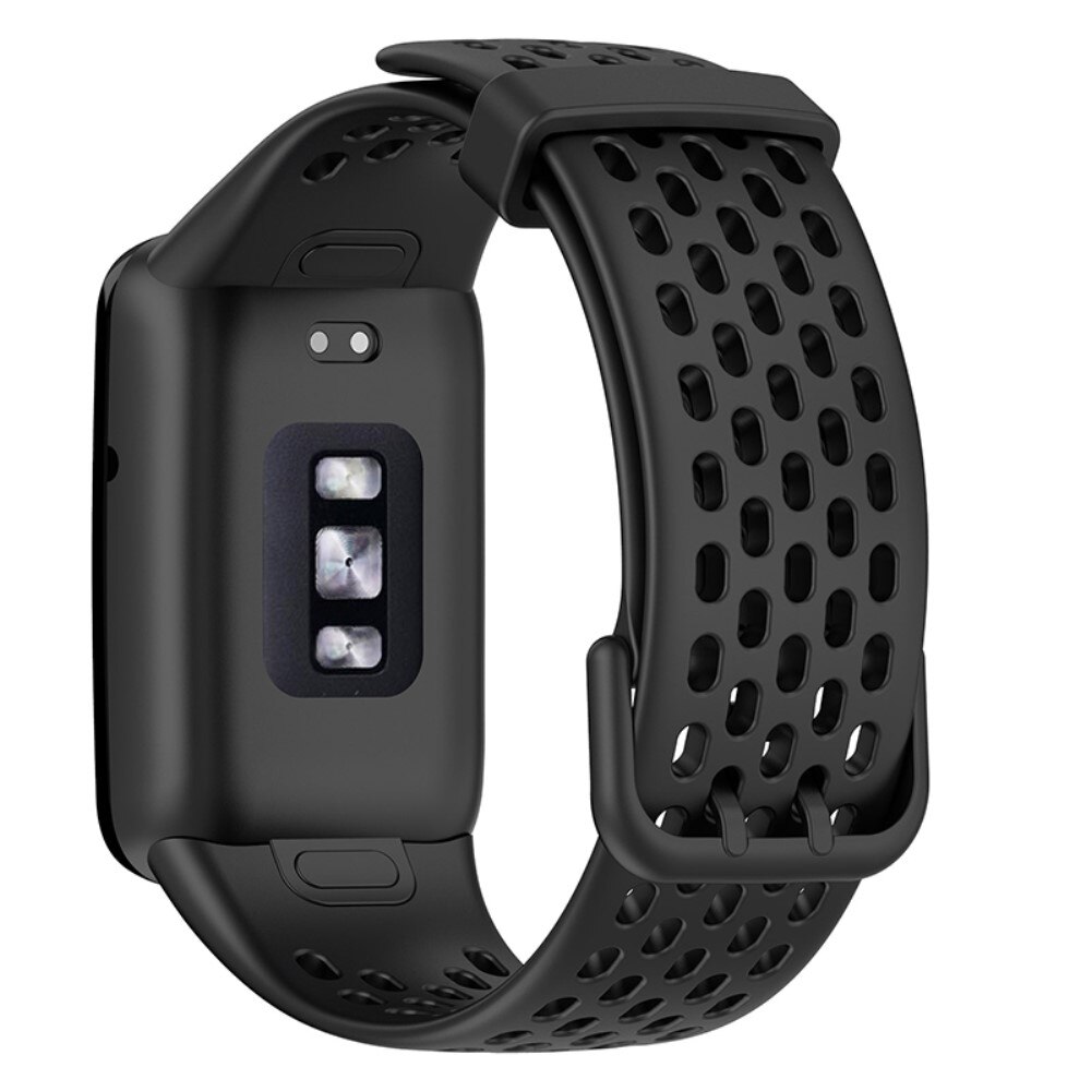 Silikonearmbånd Sport Xiaomi Mi Band 7 Pro sort