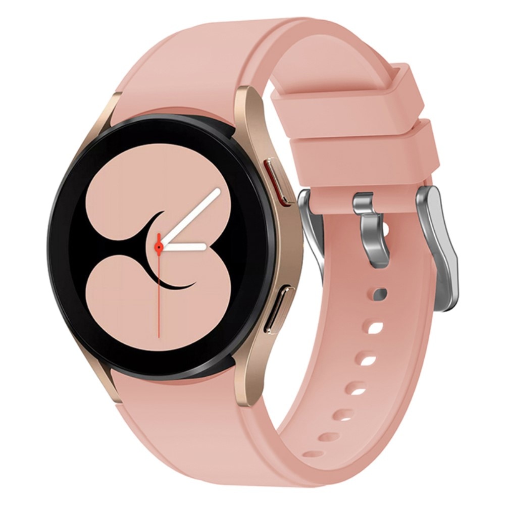 Full Fit Silikonearmbånd Samsung Galaxy Watch 5 40mm lyserød