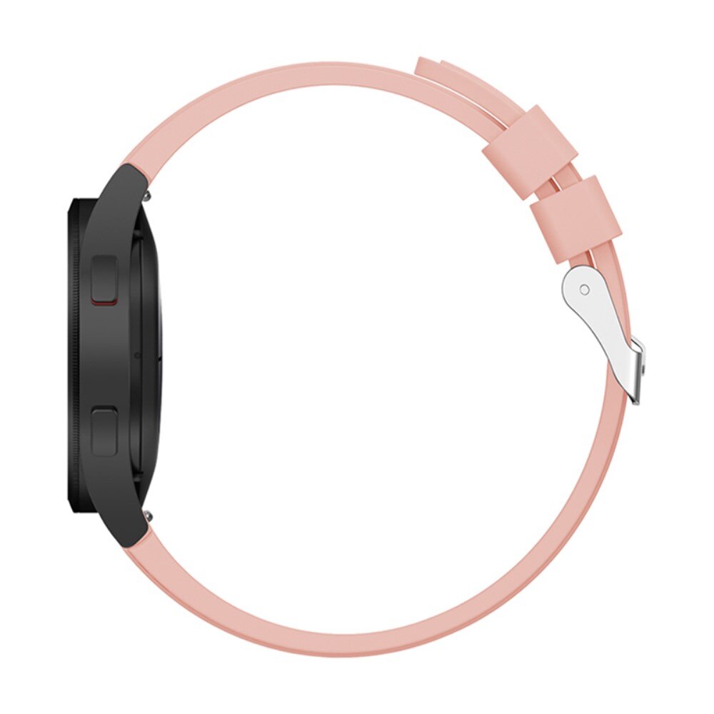 Full Fit Silikonearmbånd Samsung Galaxy Watch 4 44mm lyserød