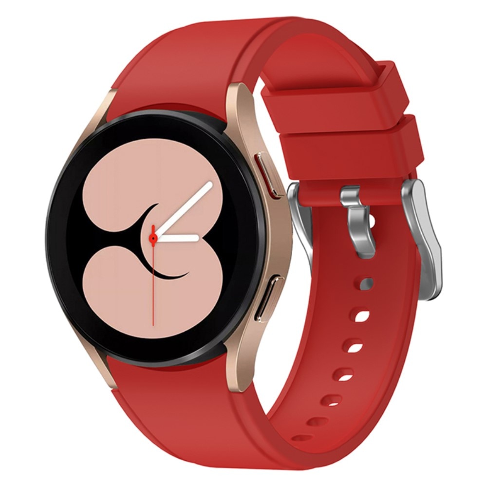 Full Fit Silikonearmbånd Samsung Galaxy Watch 5 40mm rød