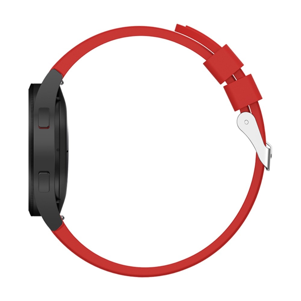 Full Fit Silikonearmbånd Samsung Galaxy Watch 4 40mm rød