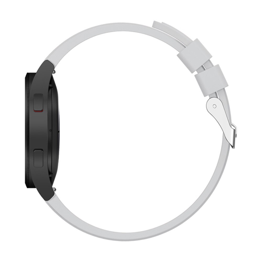 Full Fit Silikonearmbånd Samsung Galaxy Watch 4 Classic 46mm grå