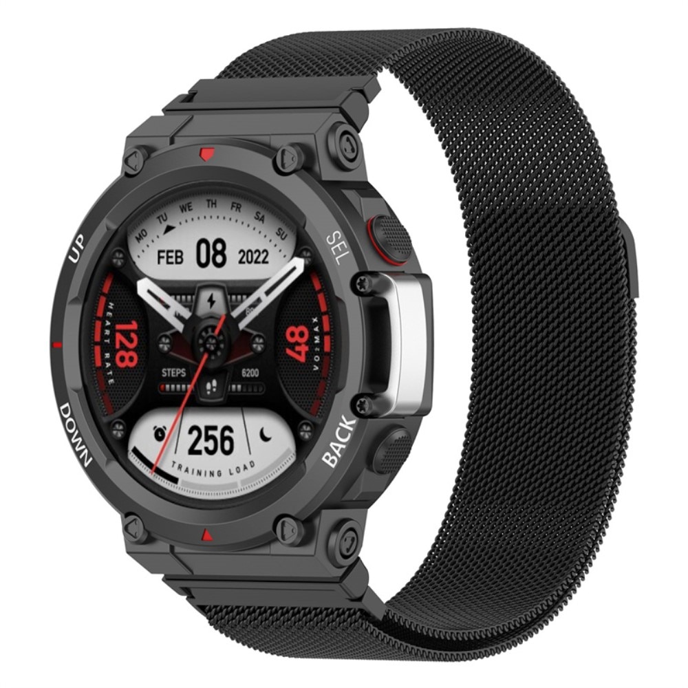 Armbånd Milanese Amazfit T-Rex 2 sort