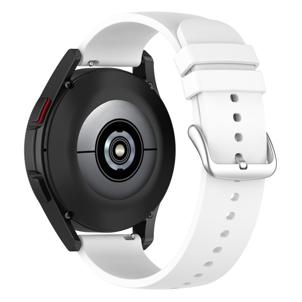 Rem af silikone til Withings ScanWatch 2 42mm hvid