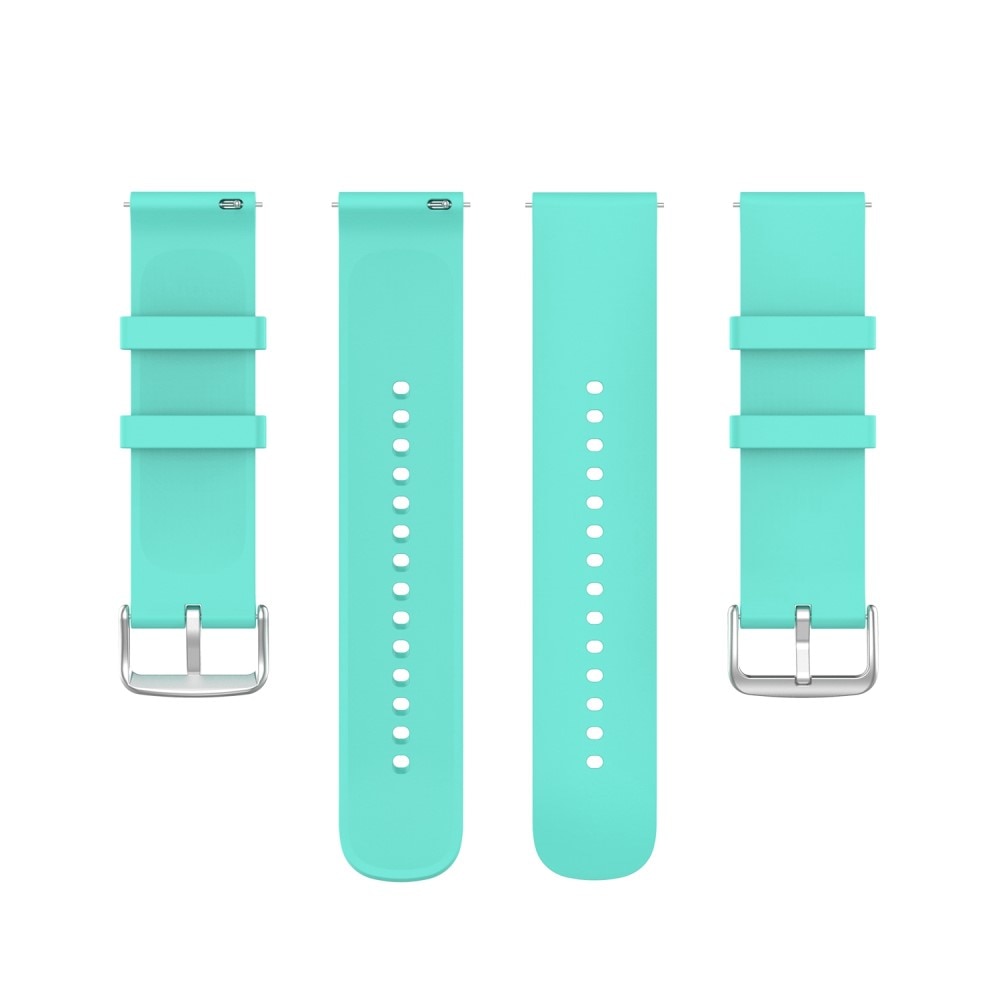 Rem af silikone til Withings ScanWatch 2 42mm turkis