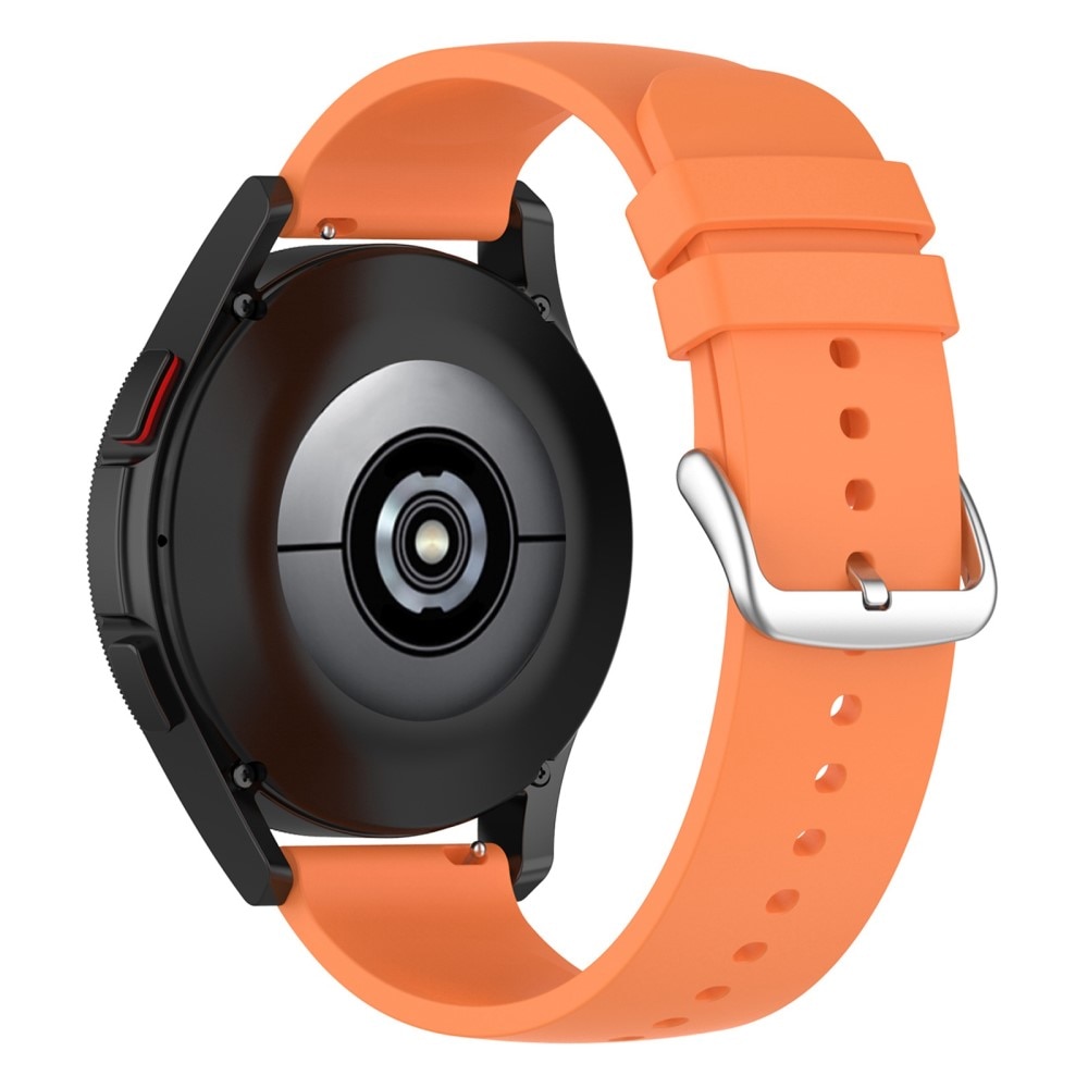 Rem af silikone til Samsung Galaxy Watch 5 Pro 45mm orange