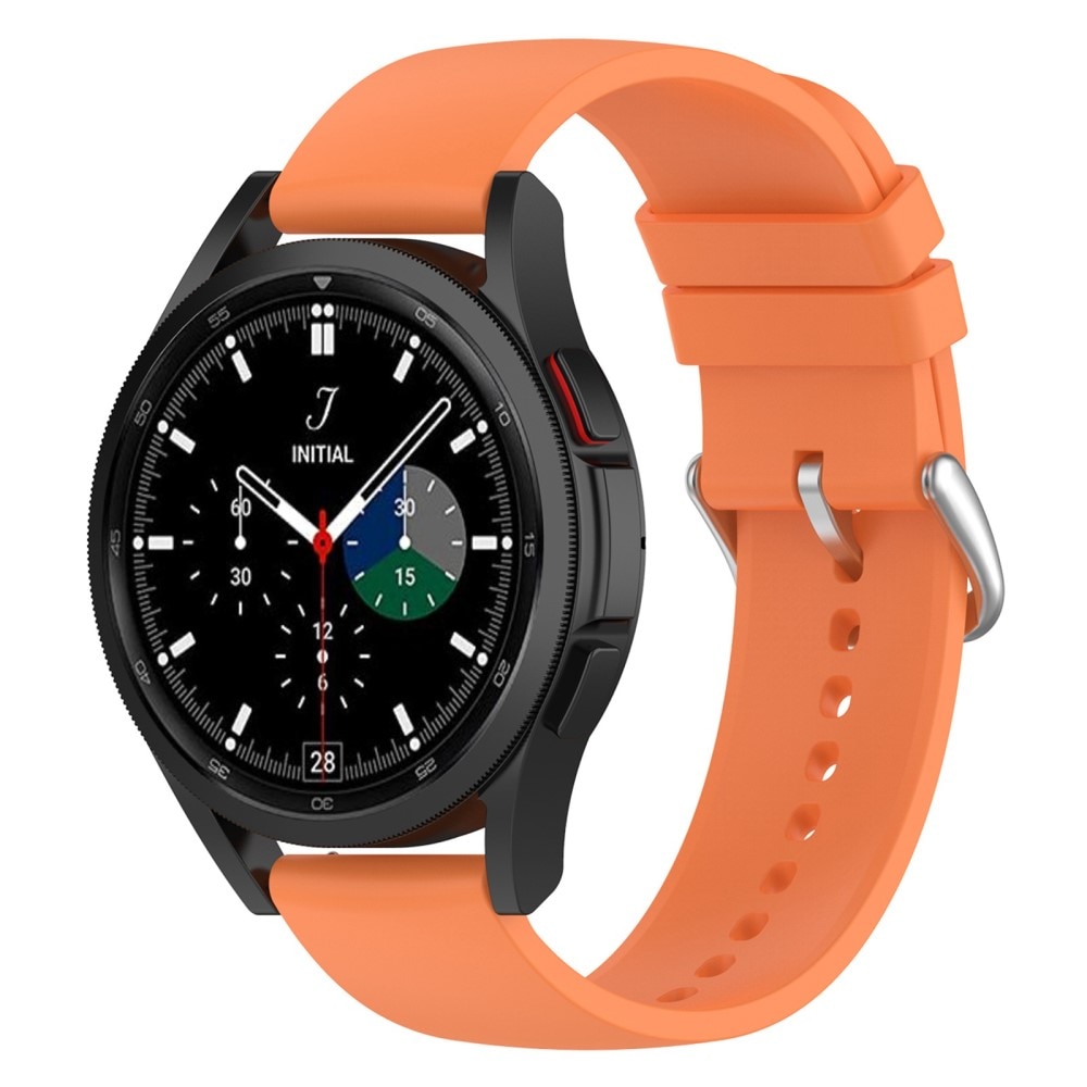 Rem af silikone til Samsung Galaxy Watch 5 Pro 45mm orange