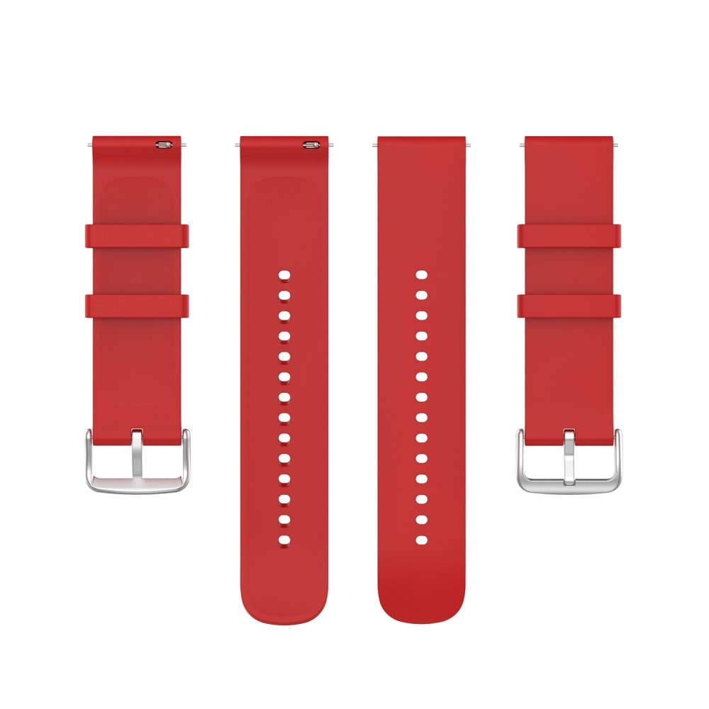 Rem af silikone til Samsung Galaxy Watch 5 Pro 45mm rød