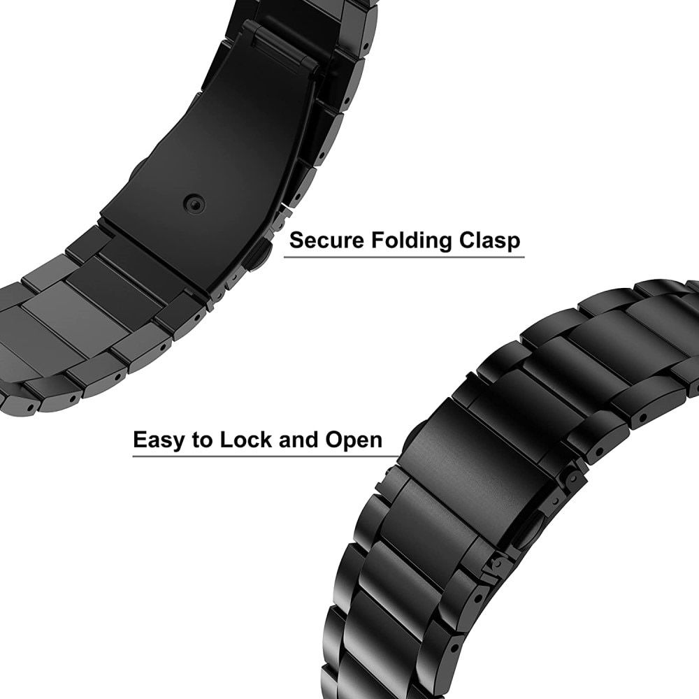 Titaniumarmbånd Samsung Galaxy Watch 4 Classic 46mm sort